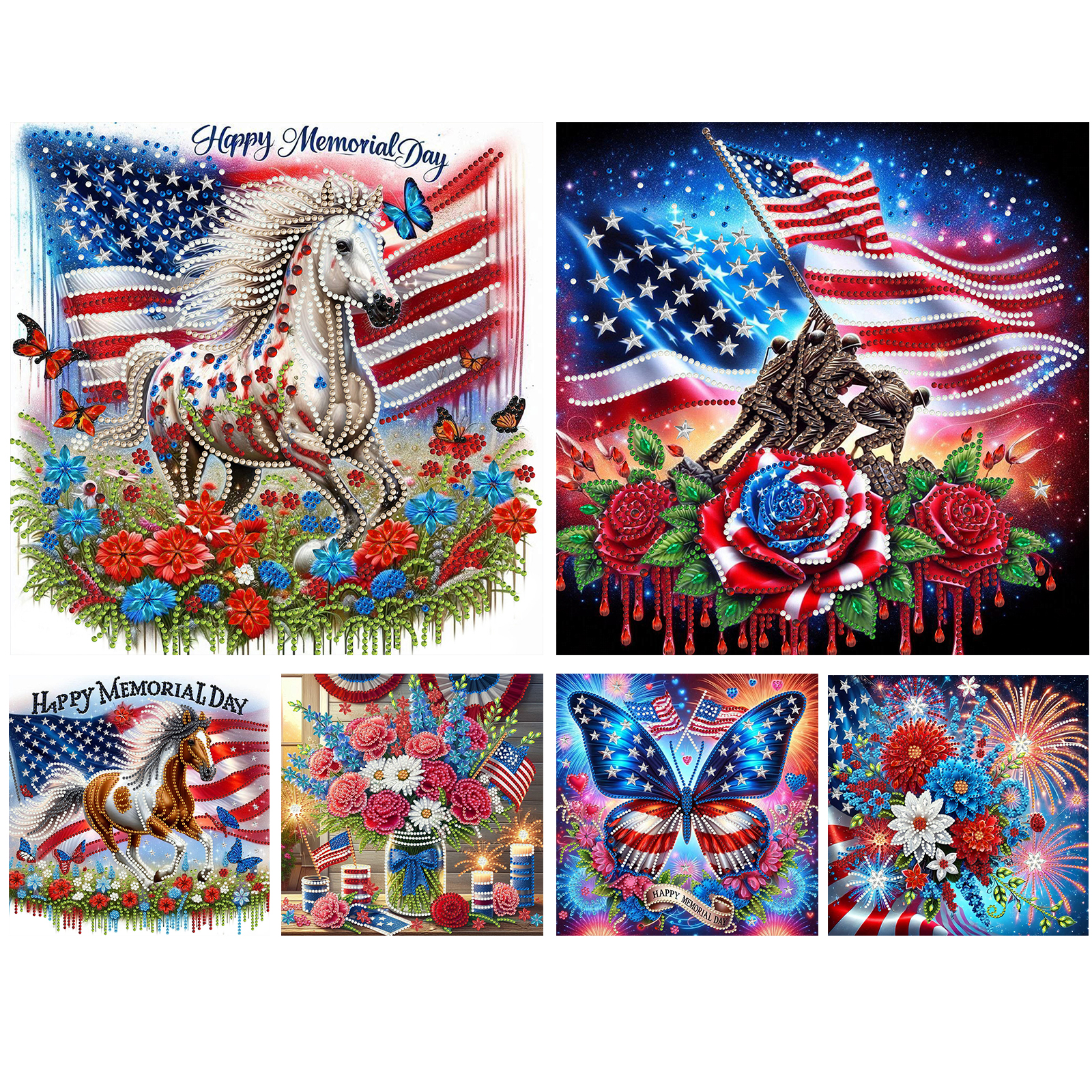Art And Craft Independence Day - US Independence Day DIY Special Shape