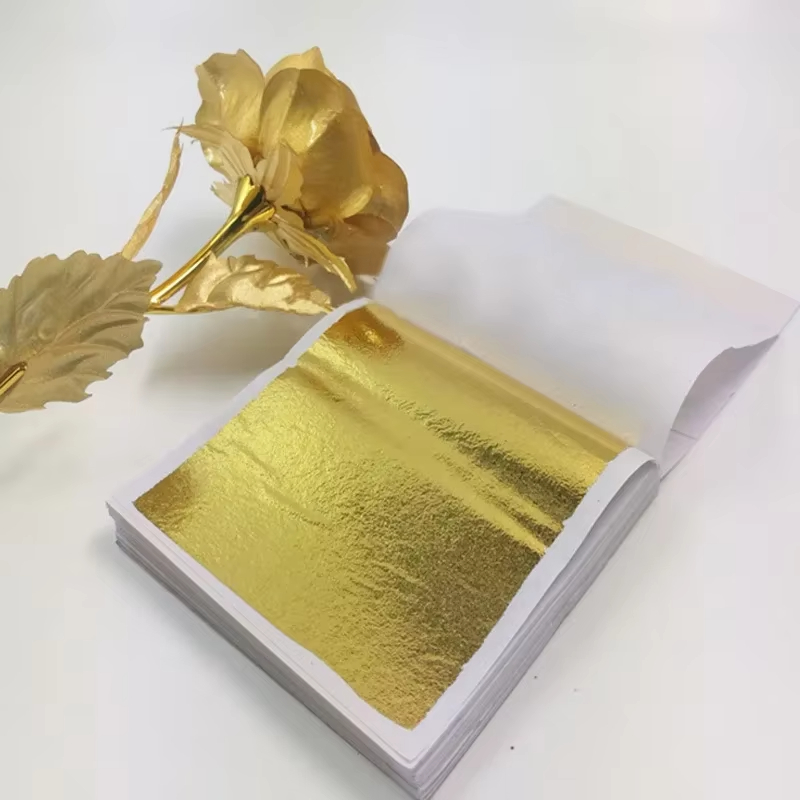 Art Craft With Leaves - 100 Sheets DIY Nail Gold Leaf