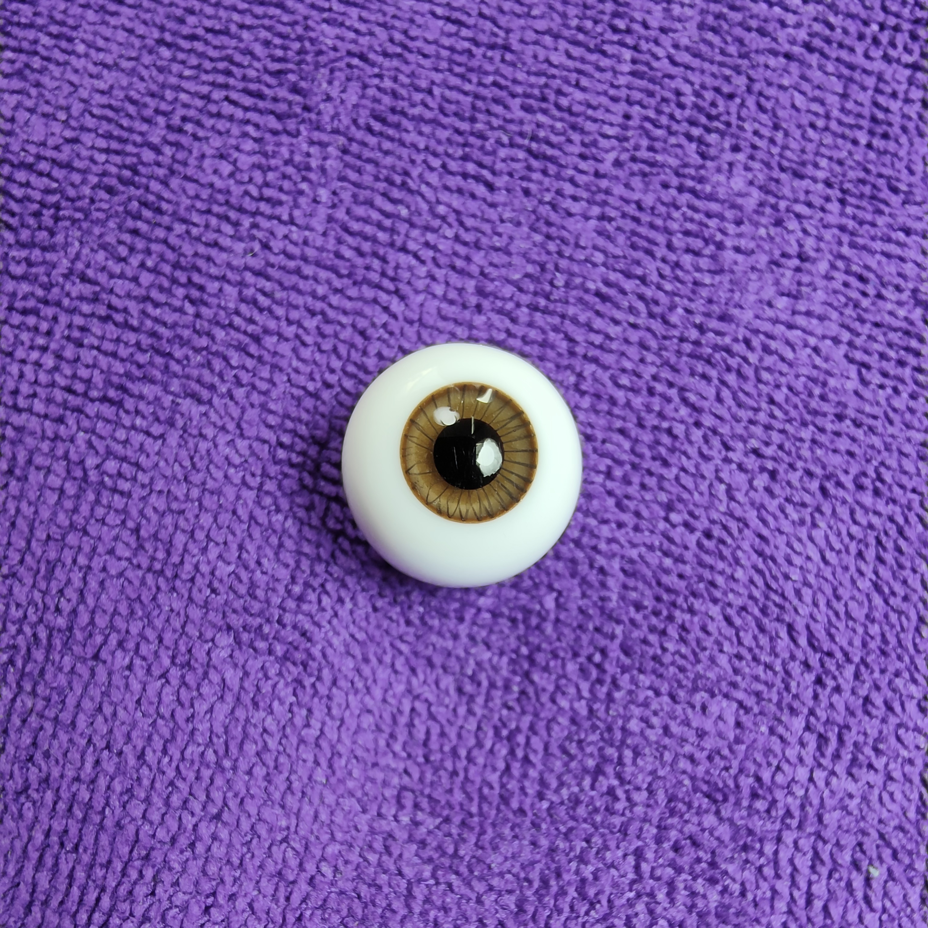 Art Craft Eyes - Brown Eyes Round Ball Movable Glass