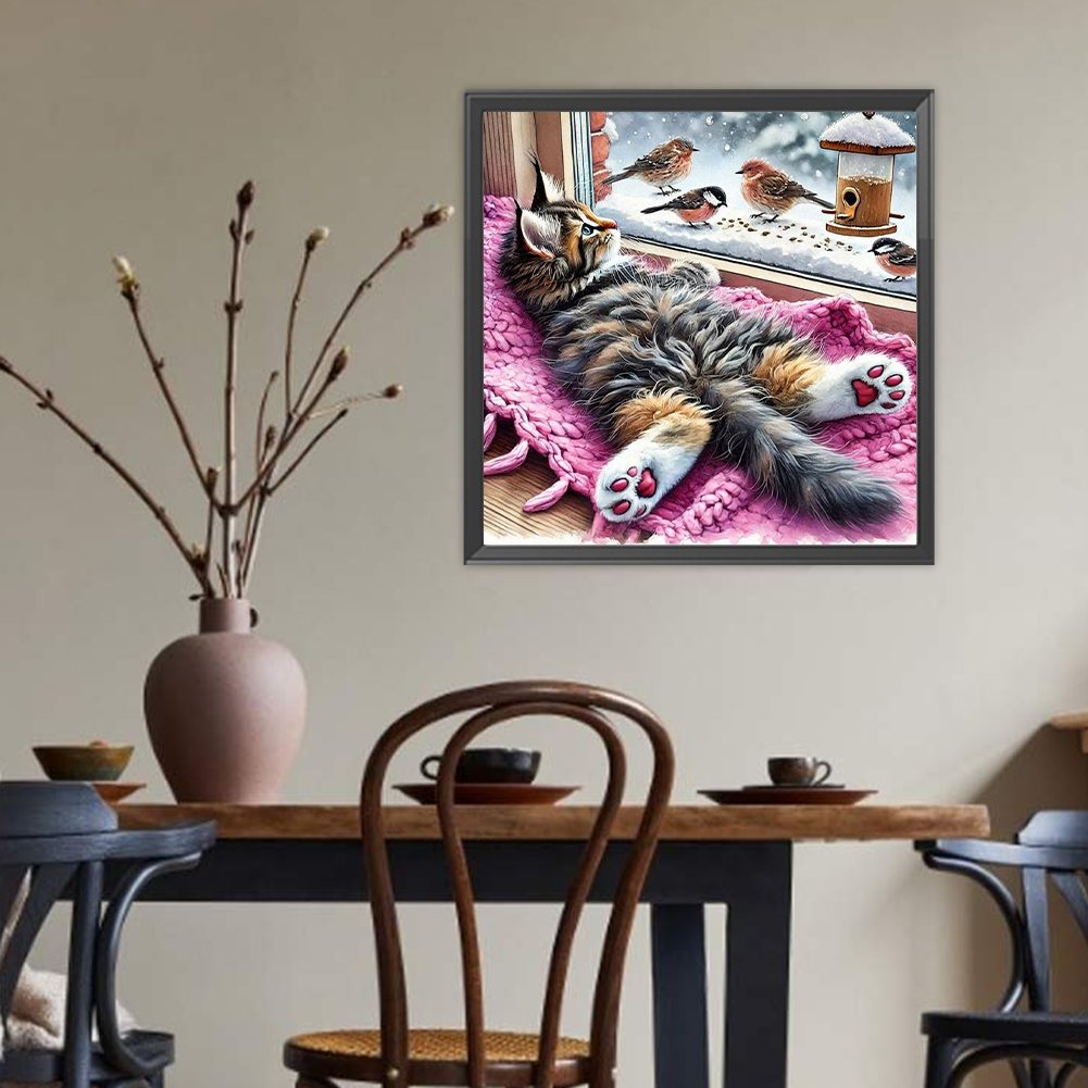 Art Craft Ideas For Adults - Animal Full DIY 5D Round Drill