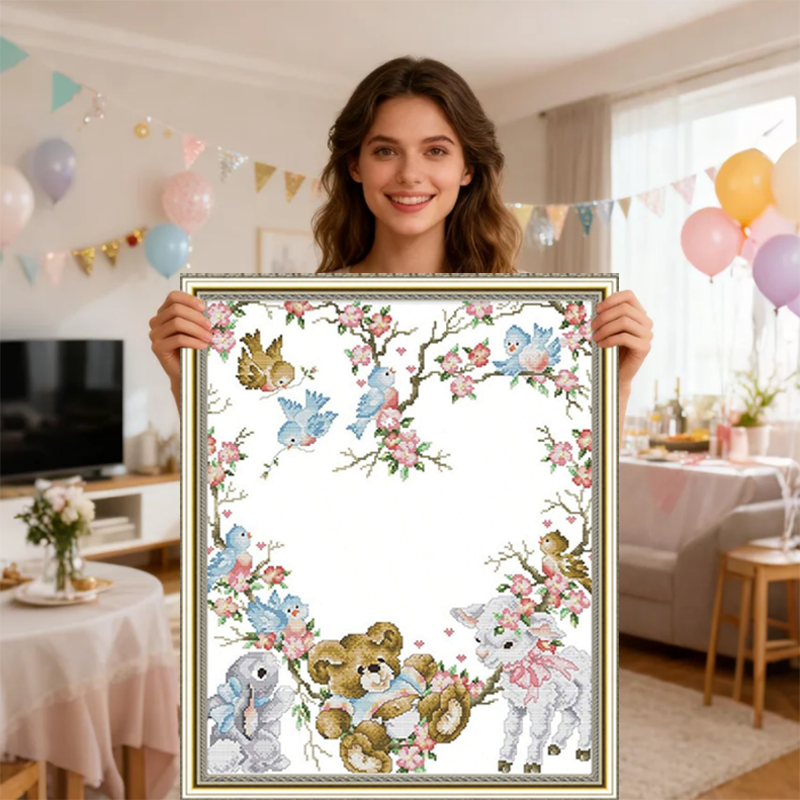 Art And Craft Jungle - 2026 New style Embroidery jungle party