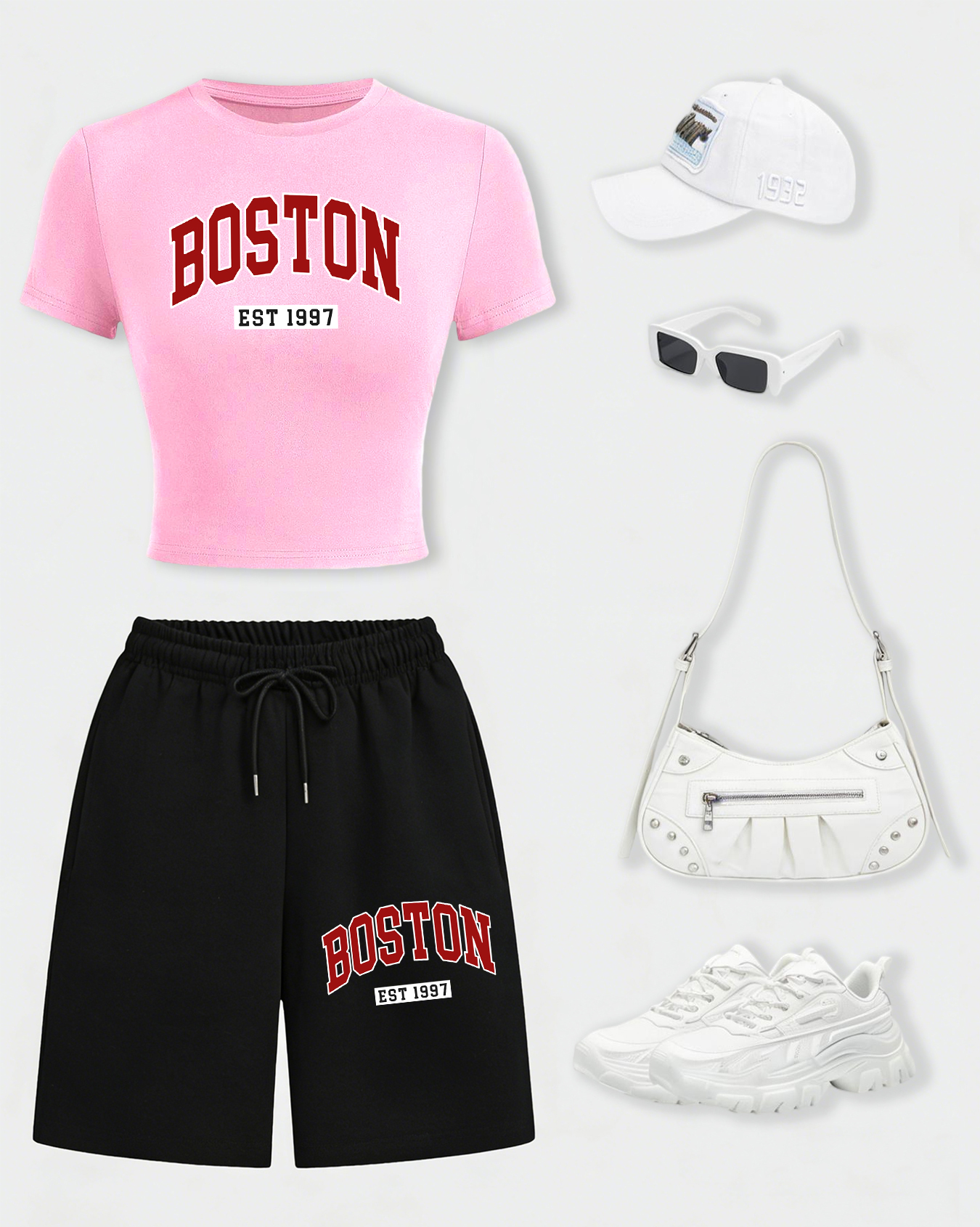 Art & Craft Paper Origami - Boston Letter Est 1997 Women T-Shirt