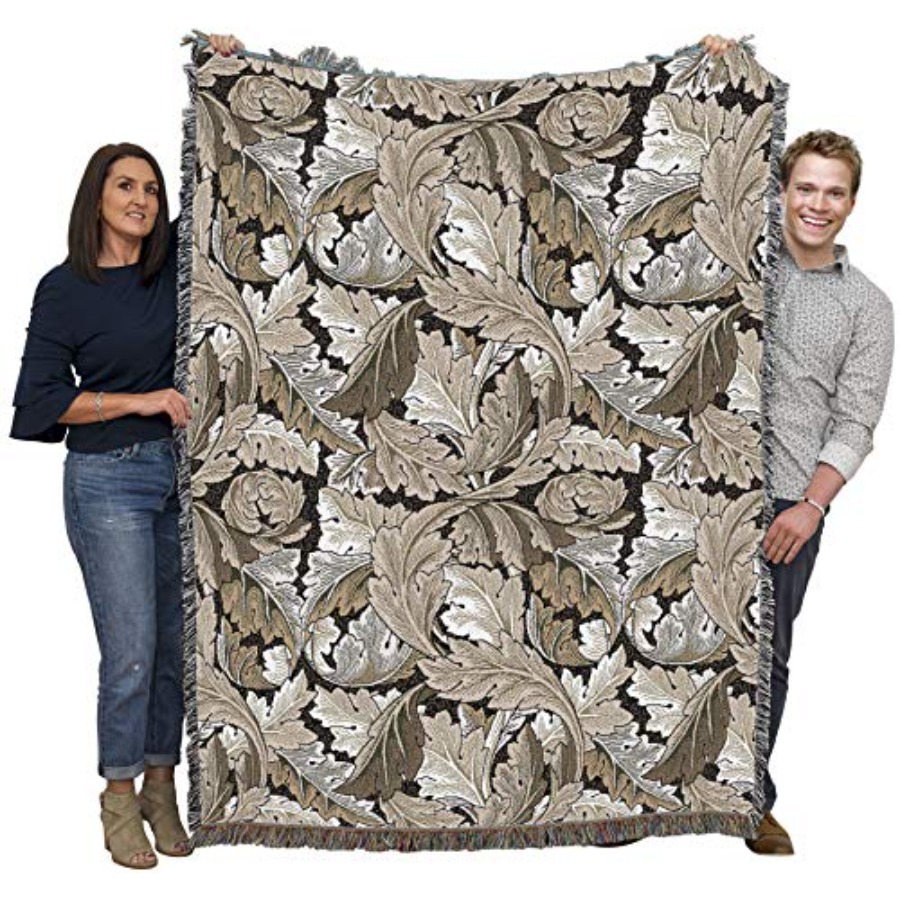 Art Craft William Morris - William Morris Acanthus Leaves Blanket -