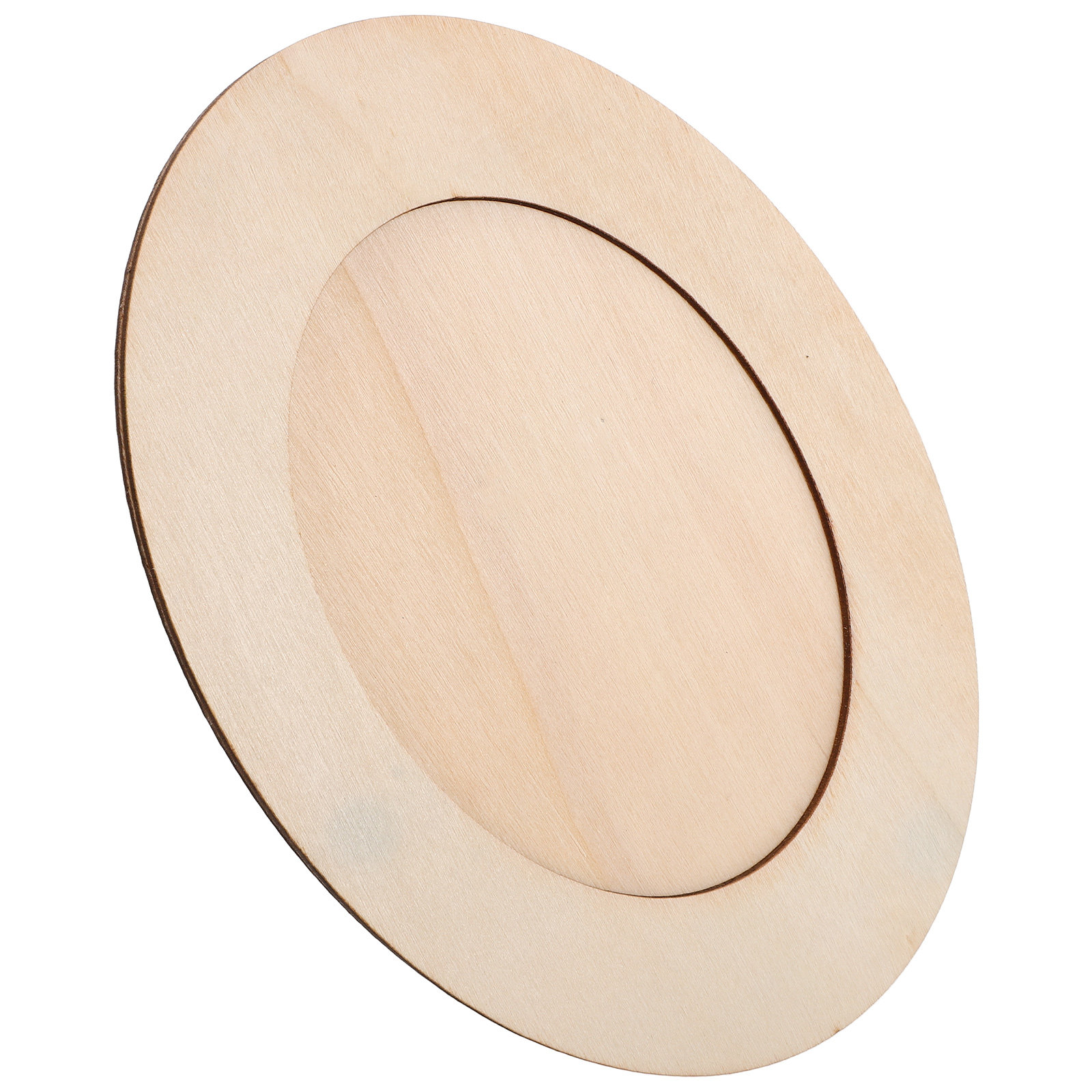 Unfinished Wooden Oval Photo F - Art Craft For Preschool ulasan dan harga
