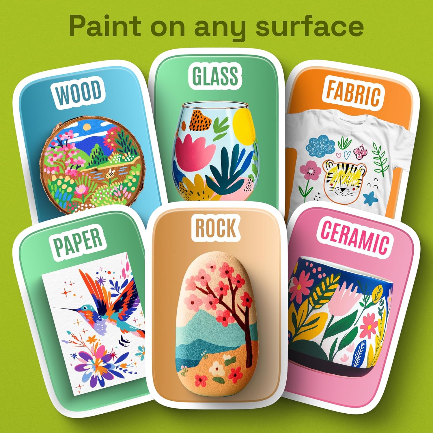 24 Dual-Tip Acrylic Paint Mark - Art Craft Ideas For Adults ulasan dan harga