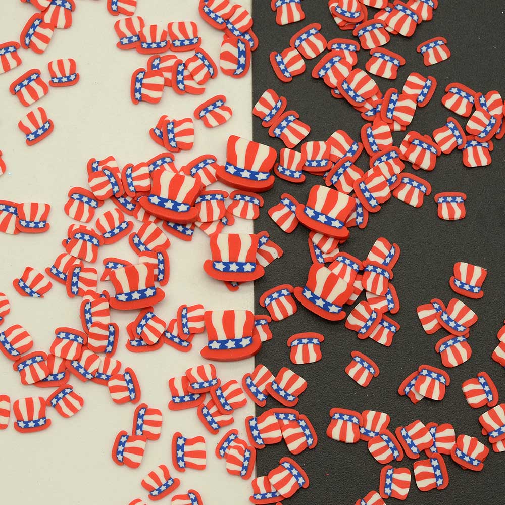 100G 5mm/10mm Polymer Clay Sli - Art And Craft Independence Day ulasan dan harga