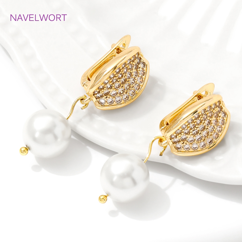 18K Gold Plated Brass Earwires - Art Craft Diy ulasan dan harga