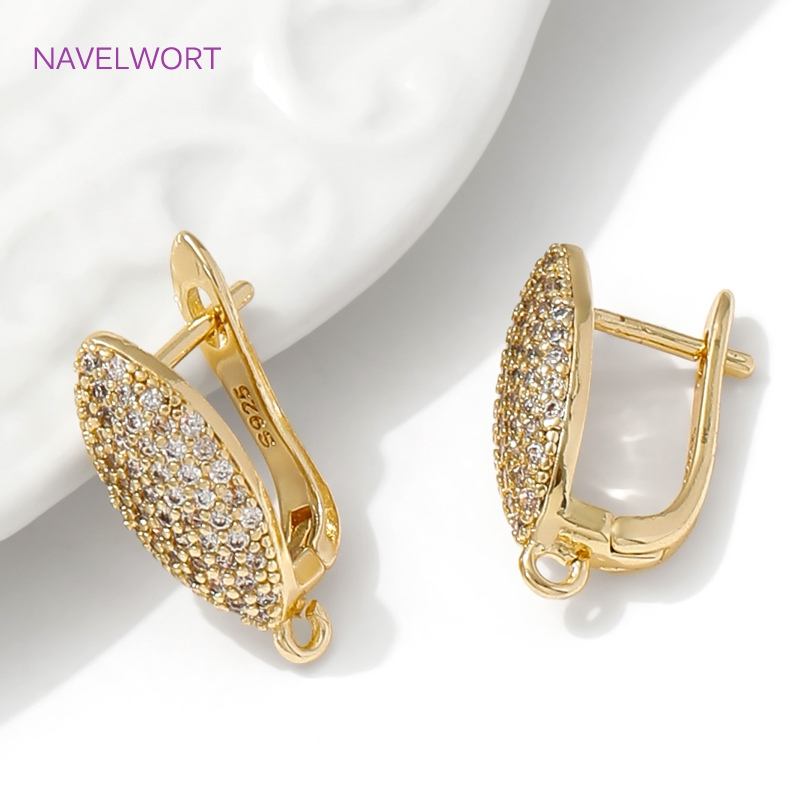 18K Gold Plated Brass Earwires - Art Craft Diy ulasan dan harga