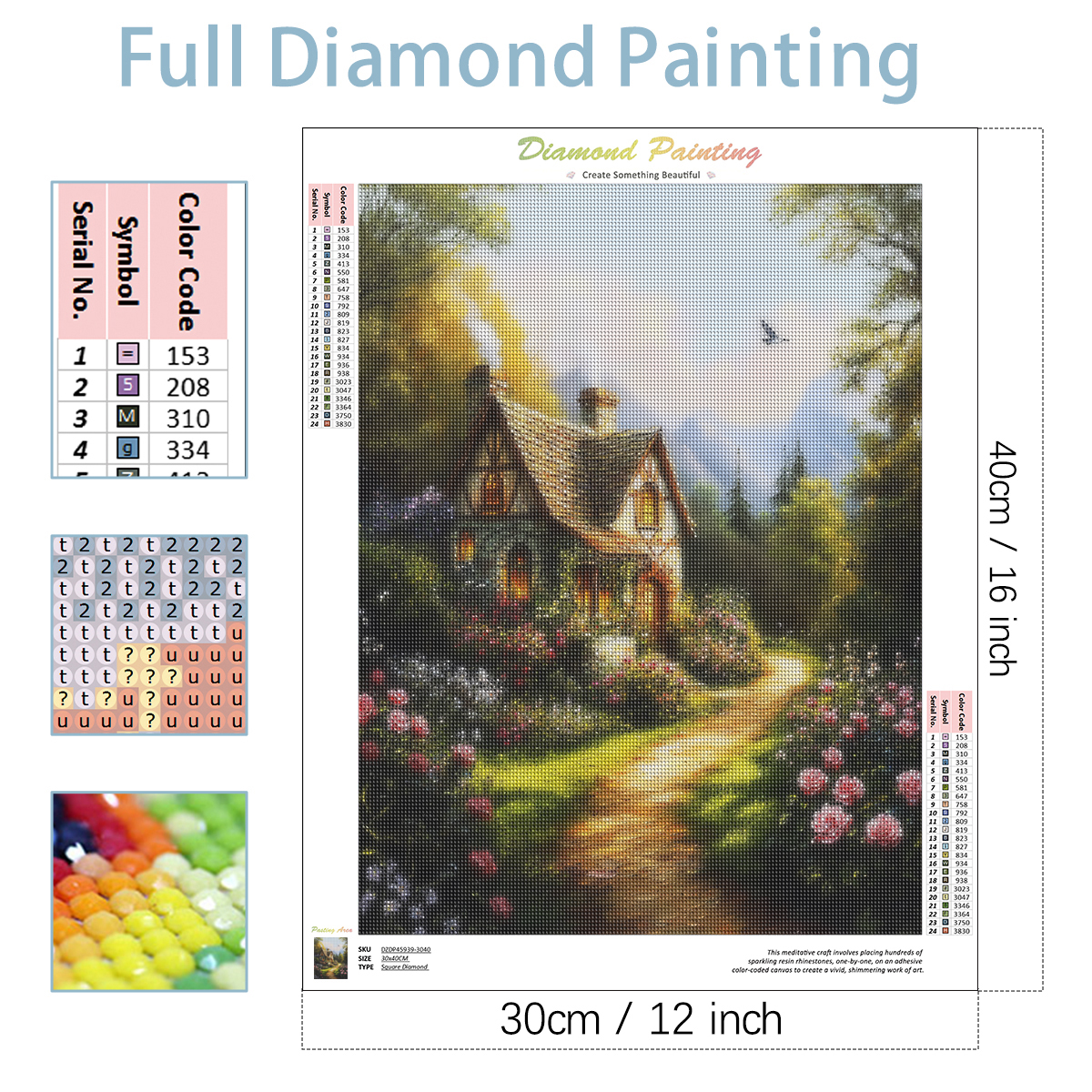 PhotoCustom Diy Full Round Dia - Art And Craft Jungle ulasan dan harga