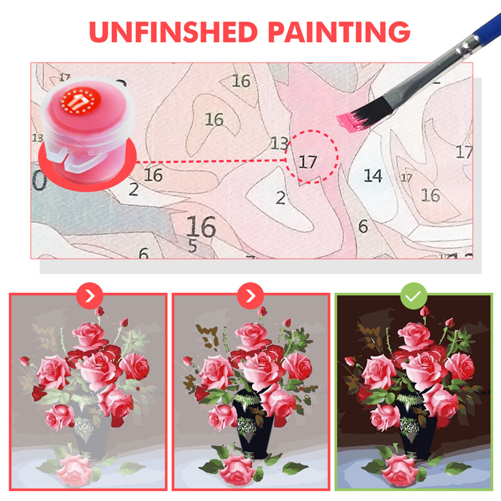 Flowers Pansy Lotus Paint By N - Art Craft Ideas For Adults ulasan dan harga