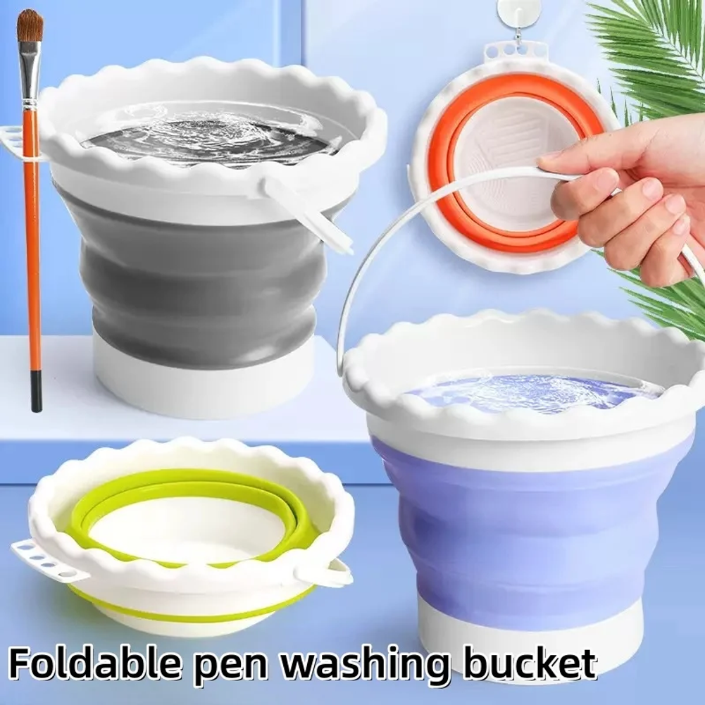 Collapsible Foldable Paint Bru - Art & Craft Valley ulasan dan harga