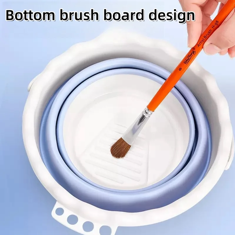 Collapsible Foldable Paint Bru - Art & Craft Valley ulasan dan harga