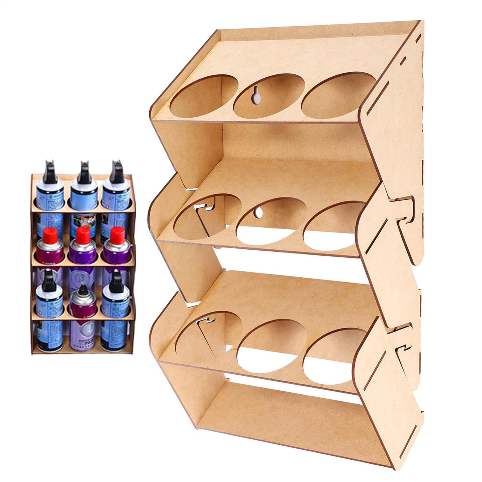 3-Tier Wall Mounted Spray Can  - Art Craft Shop ulasan dan harga