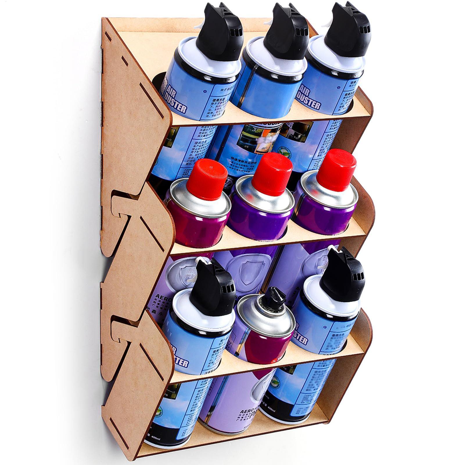 3-Tier Wall Mounted Spray Can  - Art Craft Shop ulasan dan harga