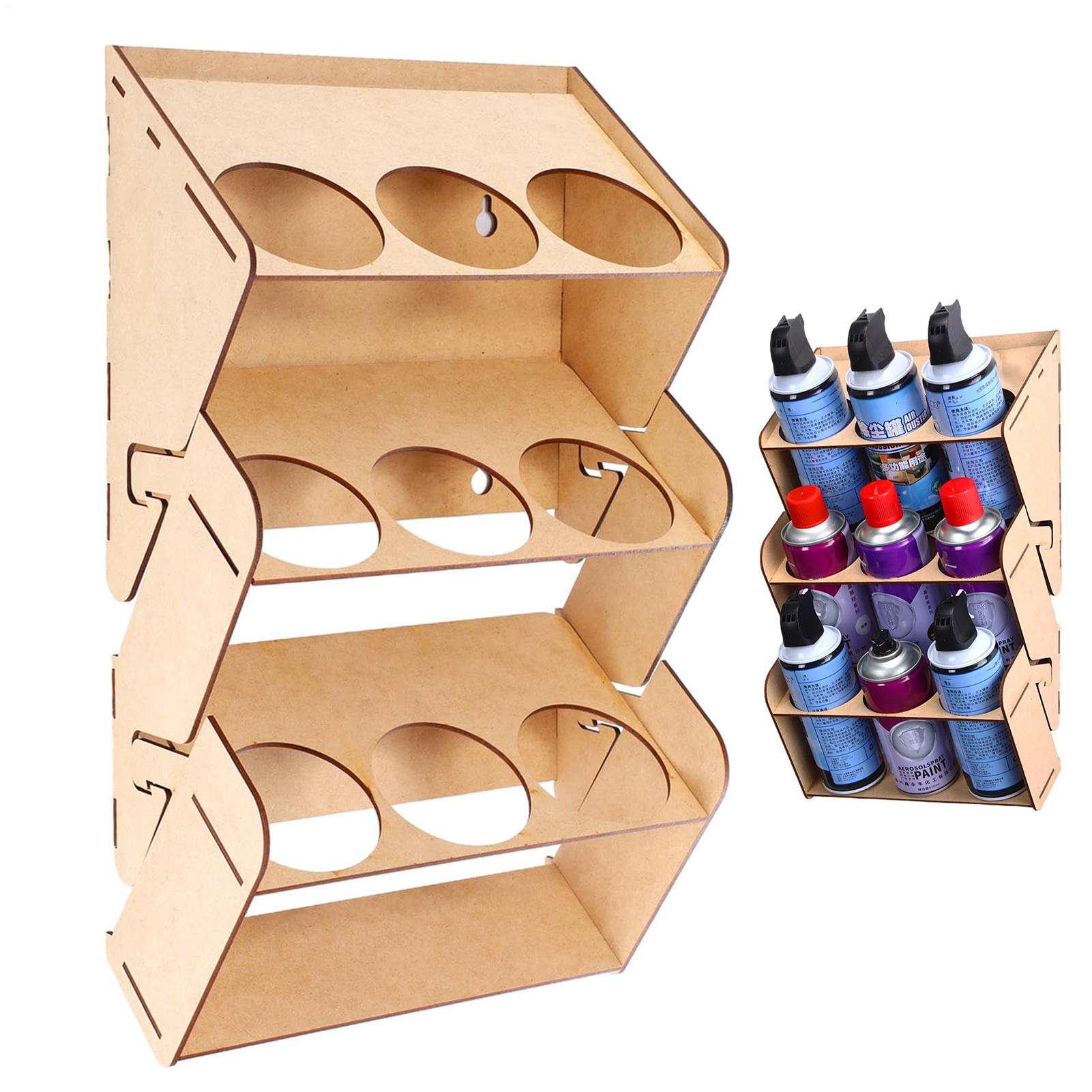 3-Tier Wall Mounted Spray Can  - Art Craft Shop ulasan dan harga