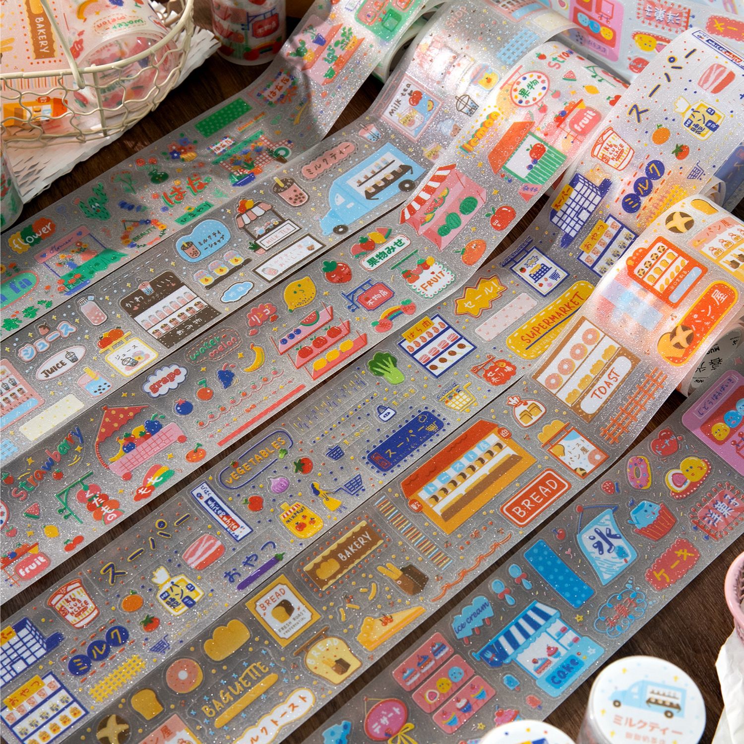 Shopping Party Kawaii Glitter  - Art Craft Shop ulasan dan harga