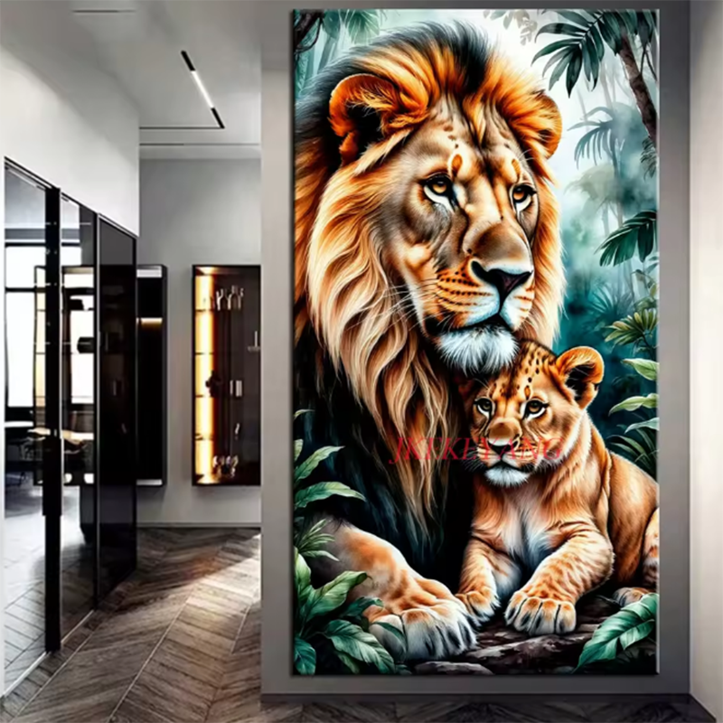 New Jungle Forest Landscape 5D - Art And Craft Jungle ulasan dan harga