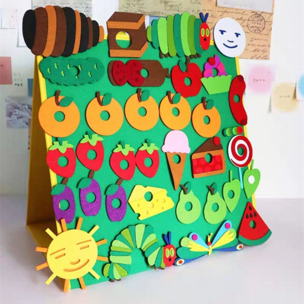 Hungry Caterpillar Toy English - Art Craft For Preschool ulasan dan harga