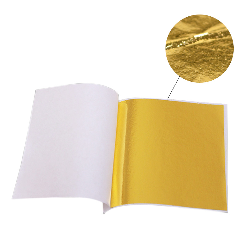 100pcs Imitation Gold Sliver L - Art Craft With Leaves ulasan dan harga