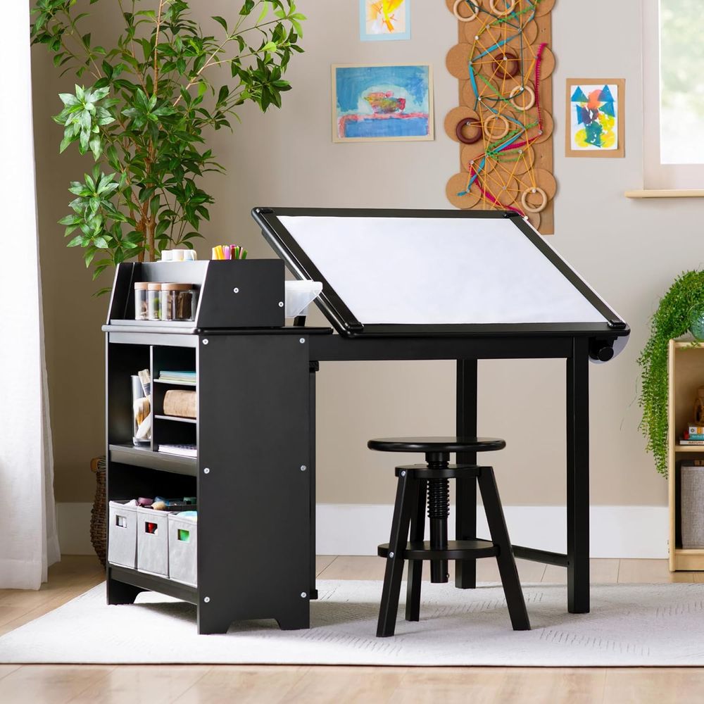 3-in-1 Children's Art Table an - Art & Craft Valley ulasan dan harga
