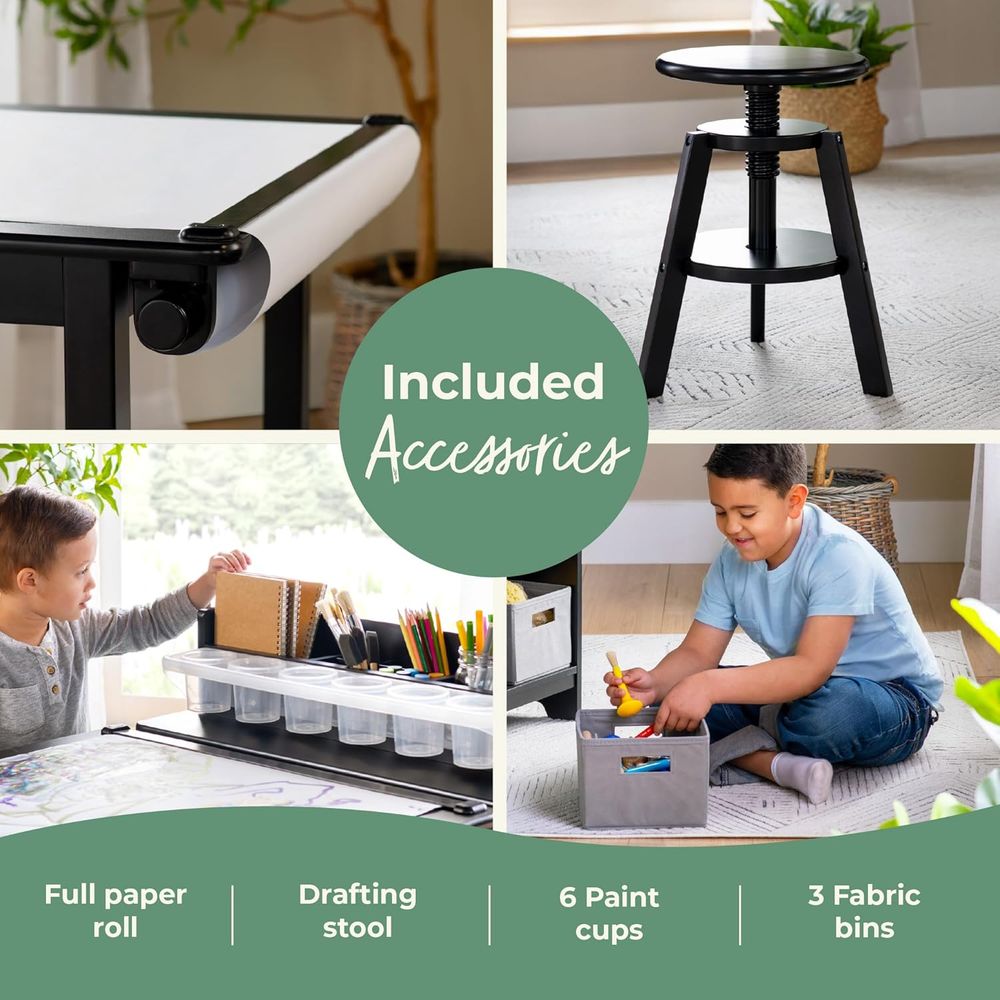 3-in-1 Children's Art Table an - Art & Craft Valley ulasan dan harga