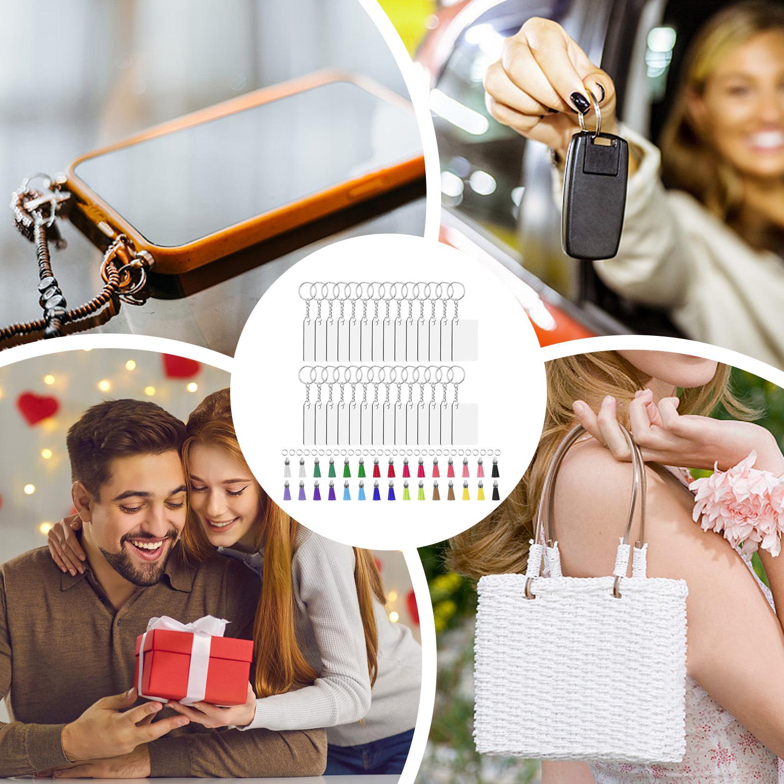 Keychain Blanks Rectangle Heat - Art & Craft Valley ulasan dan harga