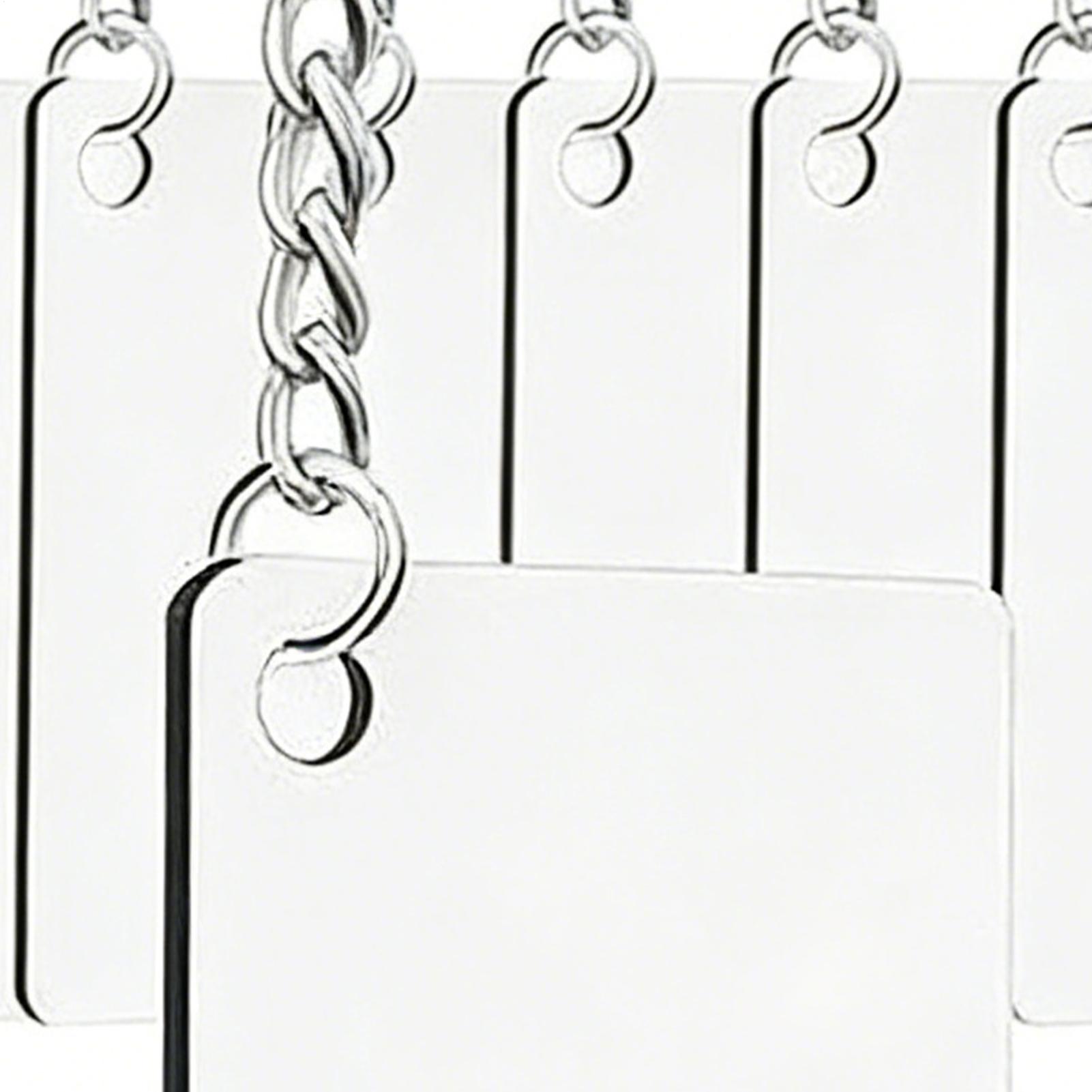 Keychain Blanks Rectangle Heat - Art & Craft Valley ulasan dan harga