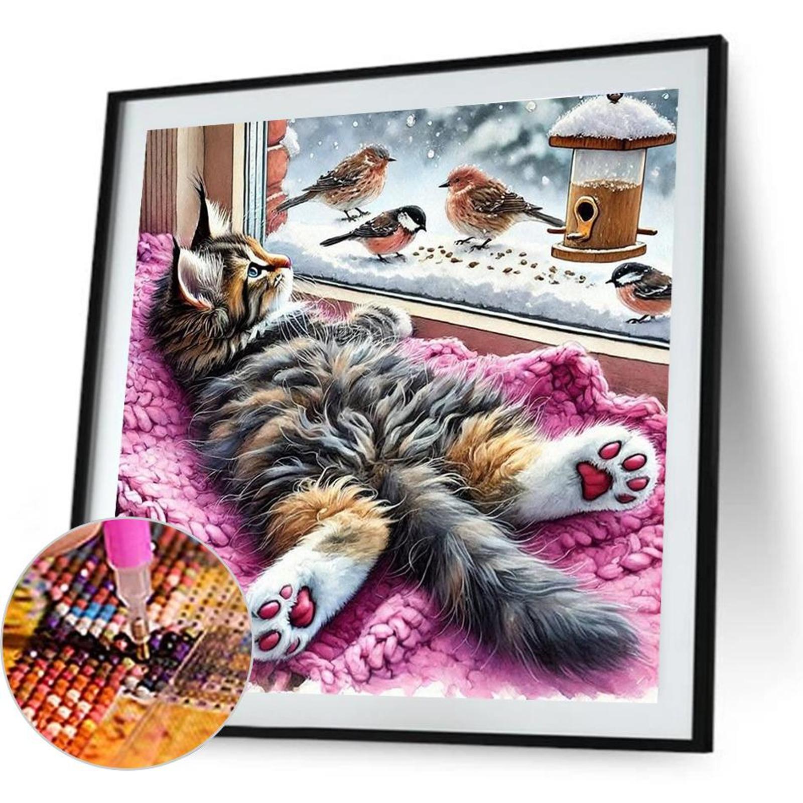 Animal Full DIY 5D Round Drill - Art Craft Ideas For Adults ulasan dan harga