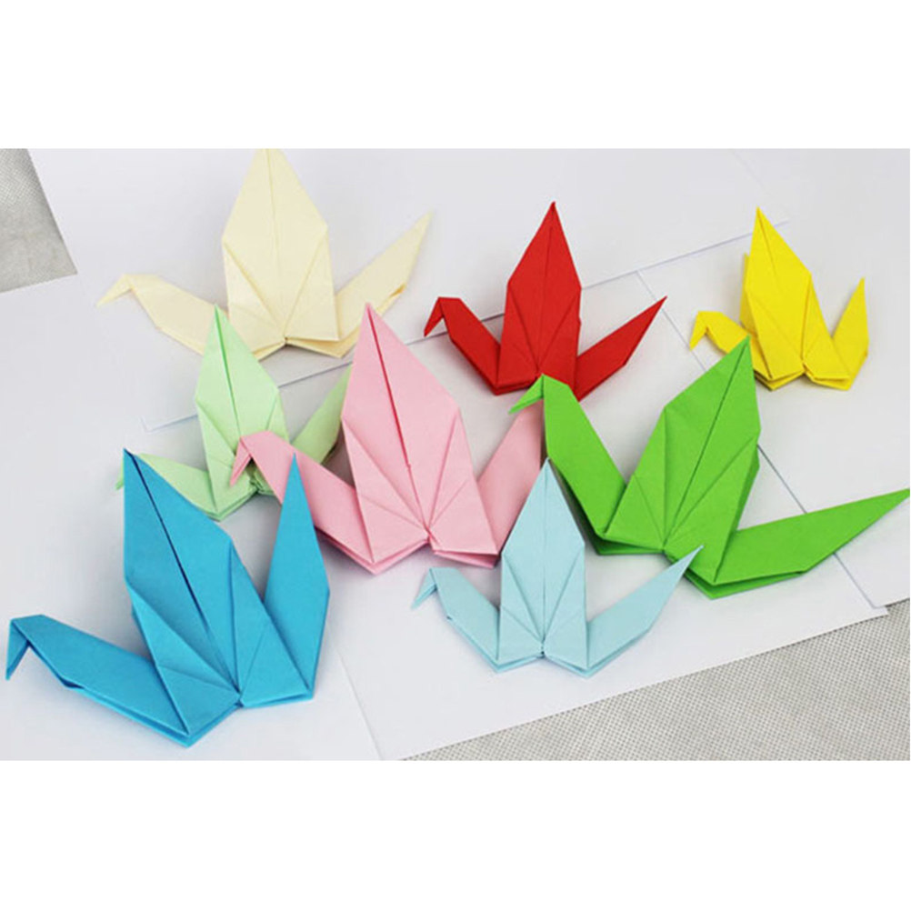75Pcs Colorful Origami Sheets  - Art Craft Eyes ulasan dan harga
