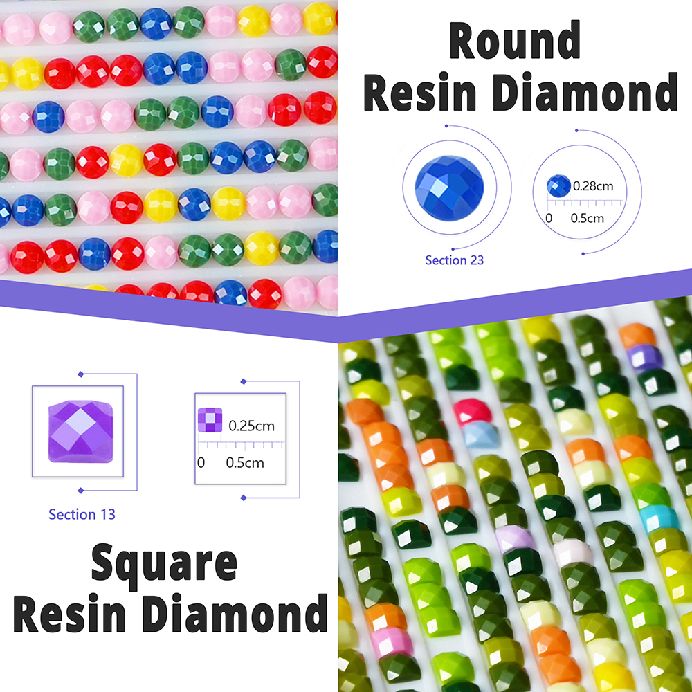 Resin Fairy Dust AB Diamond Pa - Art Craft Rose ulasan dan harga