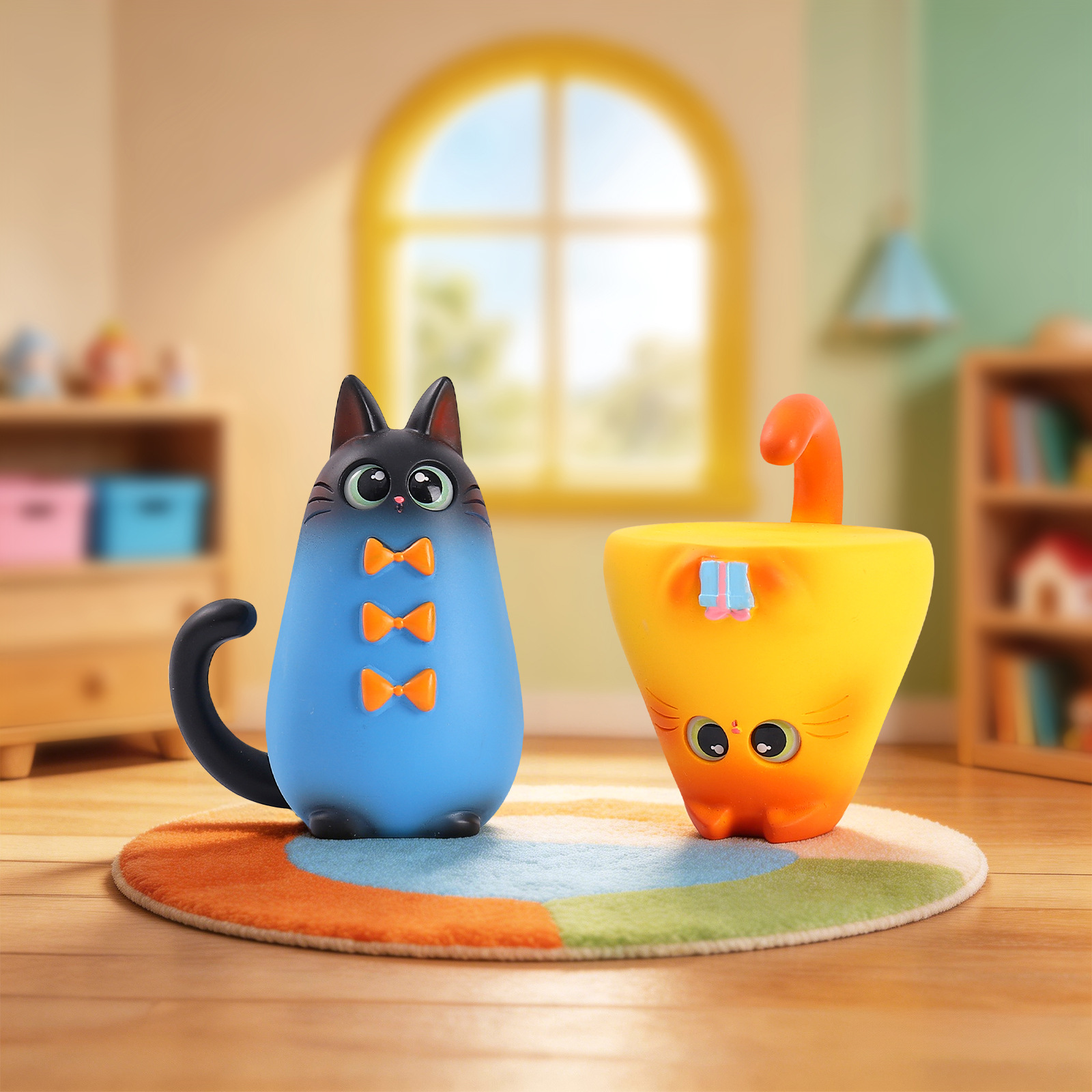 Blind Box Cat Figurine Resin C - Art Craft Cat ulasan dan harga
