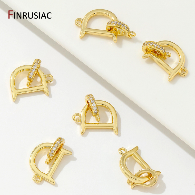 18K Gold Plated Brass Fastener - Art Craft Diy ulasan dan harga