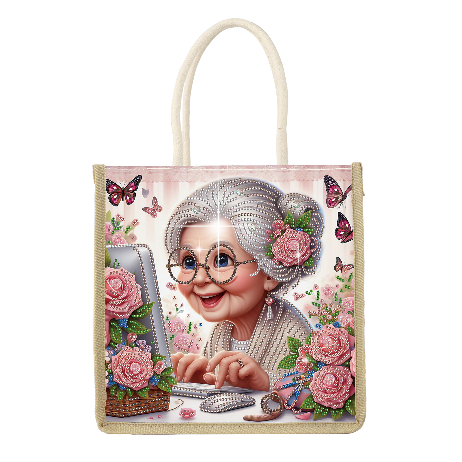 Diamond Art Painting Handbag K - Art Craft Shop ulasan dan harga