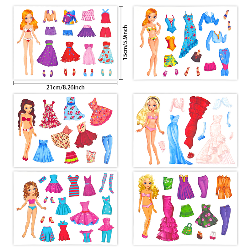 Dress Up Stickers Make Your Ow - Art Craft For Preschool ulasan dan harga