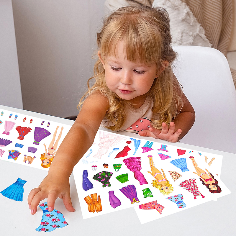 Dress Up Stickers Make Your Ow - Art Craft For Preschool ulasan dan harga