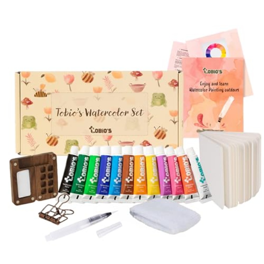 Original Mini Wooden Watercolo - Art & Craft Paper Origami ulasan dan harga