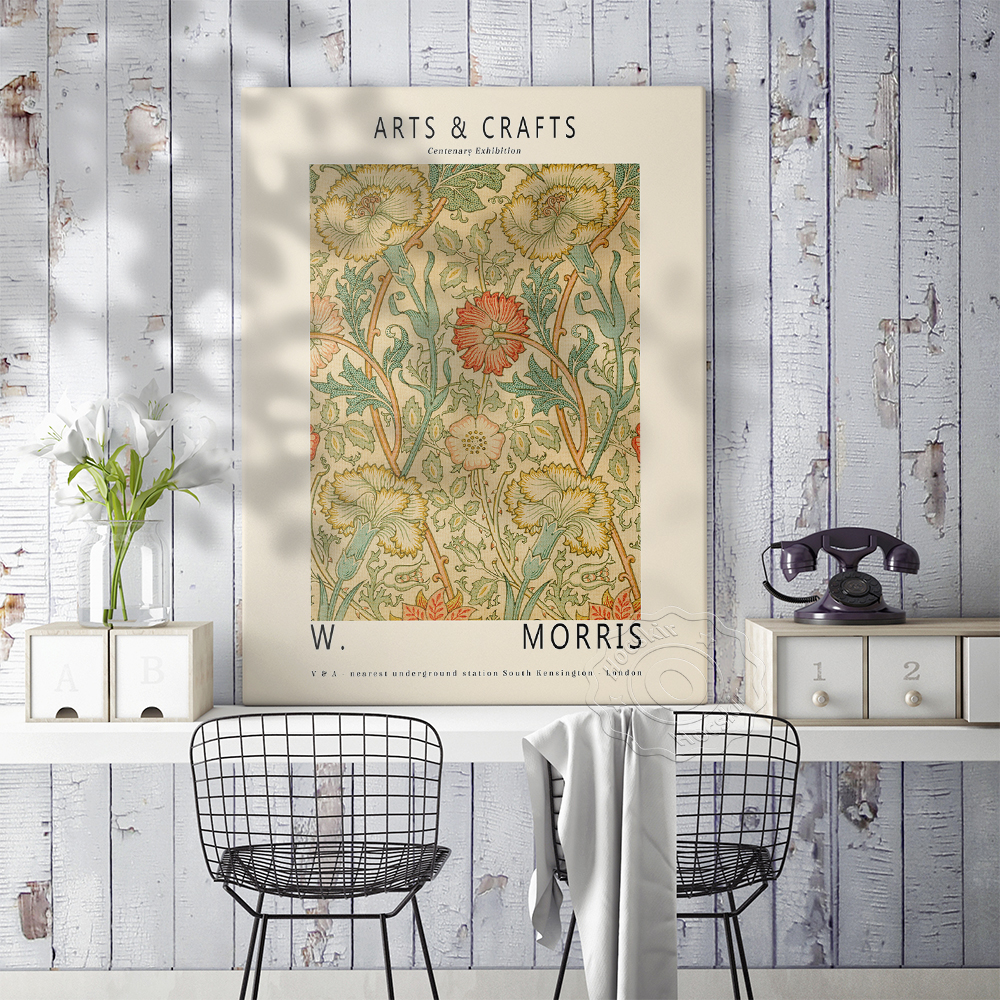 William Morris Exhibition Post - Art Craft William Morris ulasan dan harga