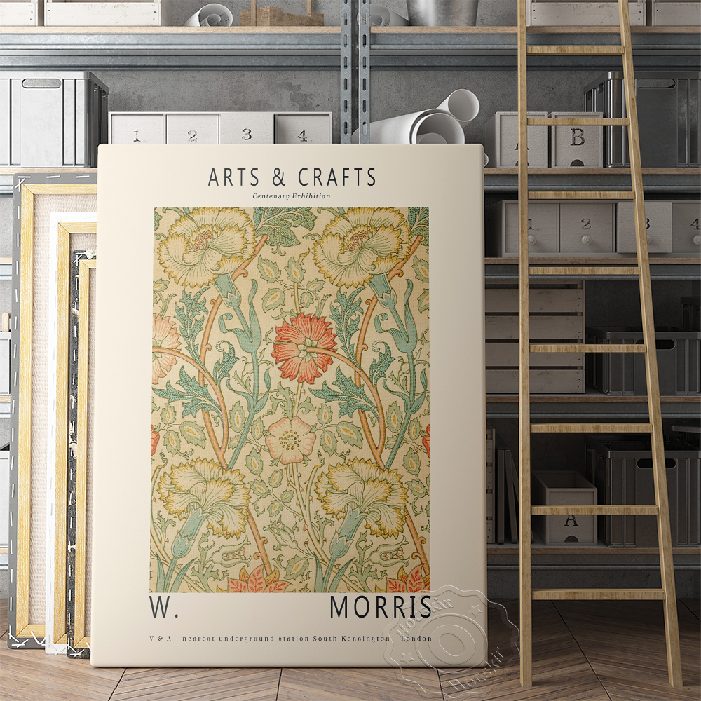 William Morris Exhibition Post - Art Craft William Morris ulasan dan harga