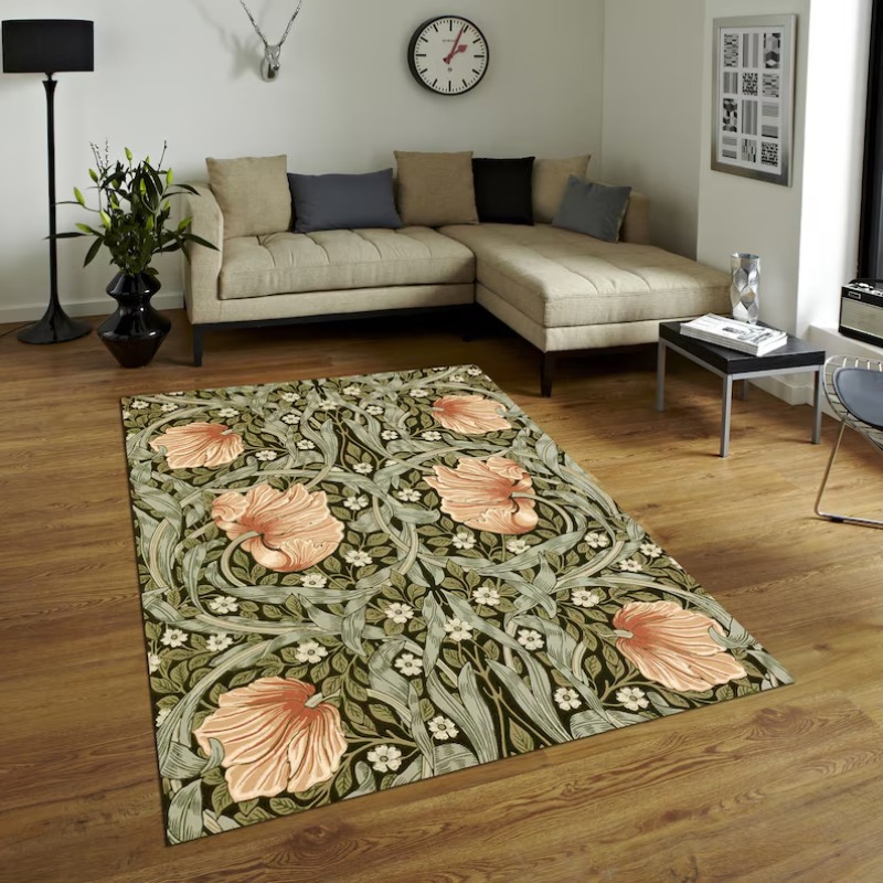 William Morris Inspired Floral - Art Craft William Morris ulasan dan harga