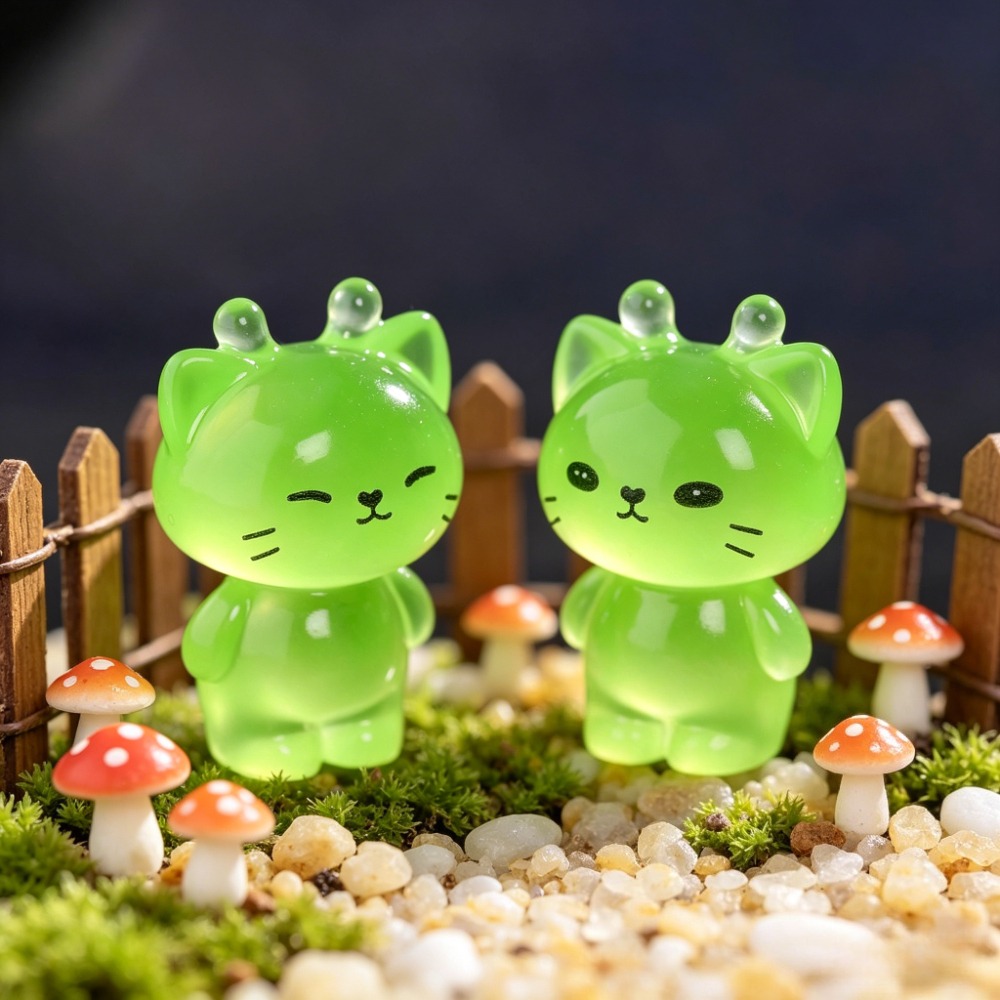 40PCS Random Cute Alien Cat Re - Art Craft Cat ulasan dan harga