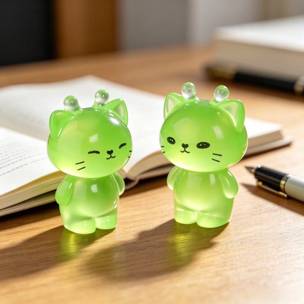 40PCS Random Cute Alien Cat Re - Art Craft Cat ulasan dan harga