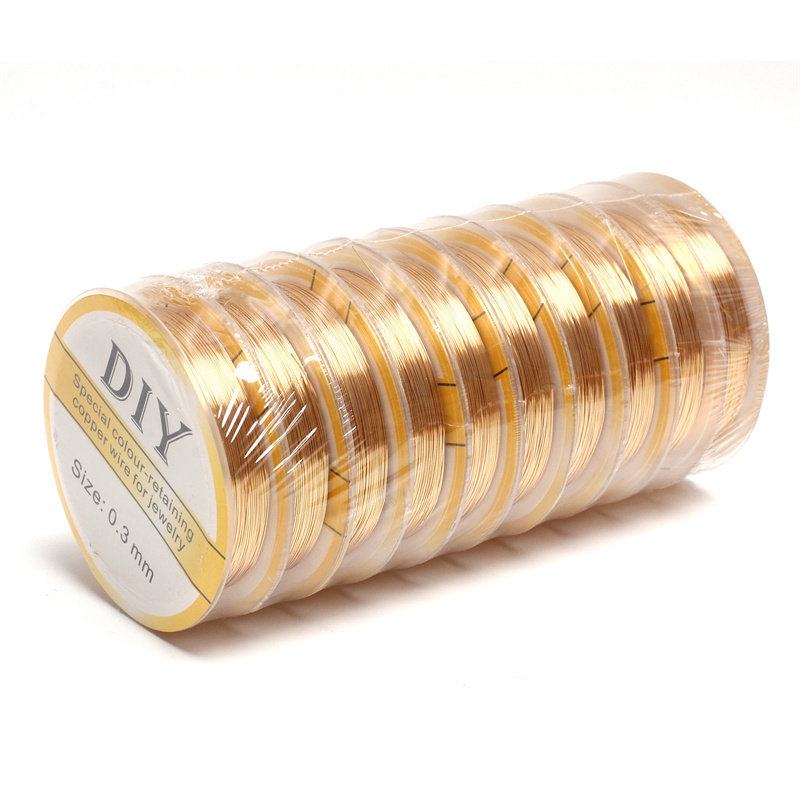 1Roll Silver Copper Wire 0.3/0 - Art Craft Diy ulasan dan harga