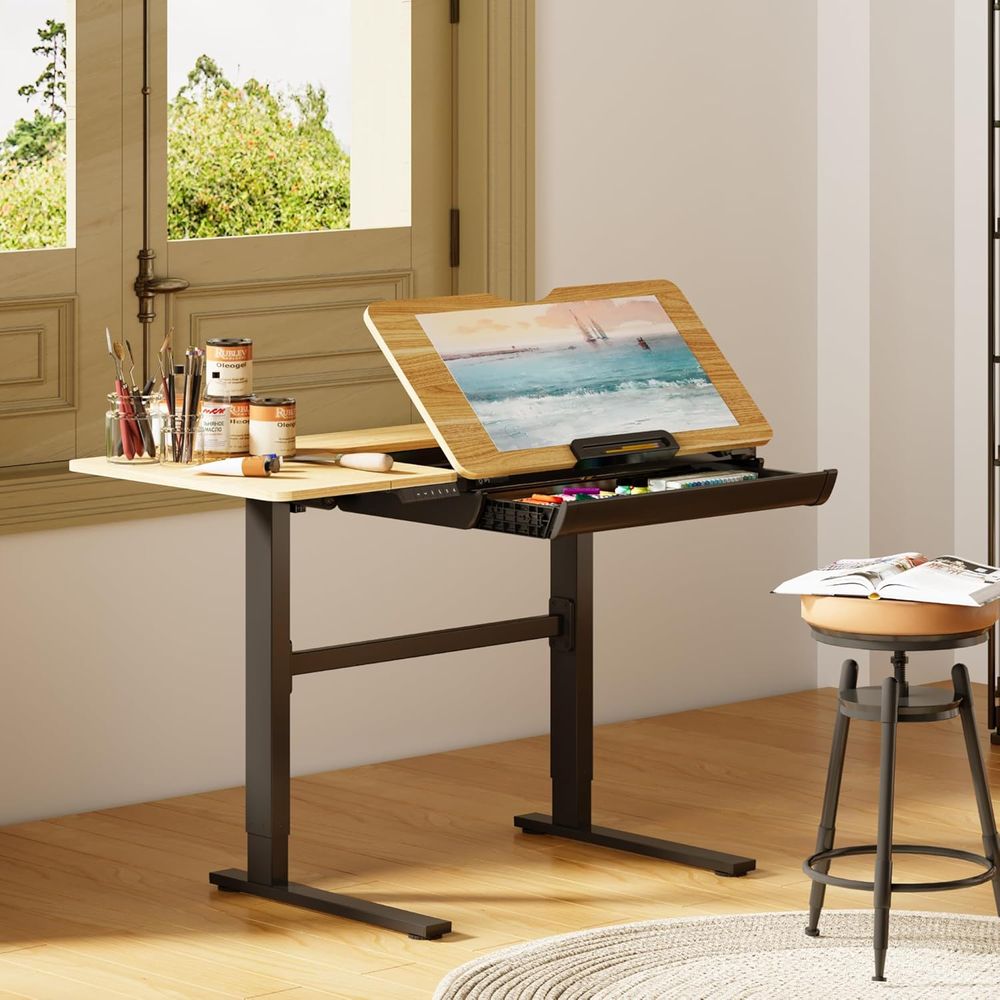 Adjustable Height Electric Sta - Art & Craft Valley ulasan dan harga