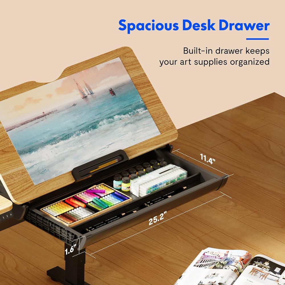 Adjustable Height Electric Sta - Art & Craft Valley ulasan dan harga