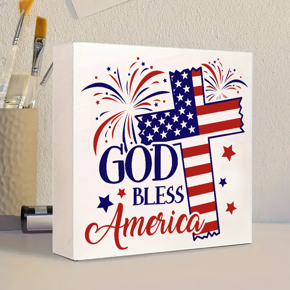 One Independence Day God Bless - Art And Craft Independence Day ulasan dan harga