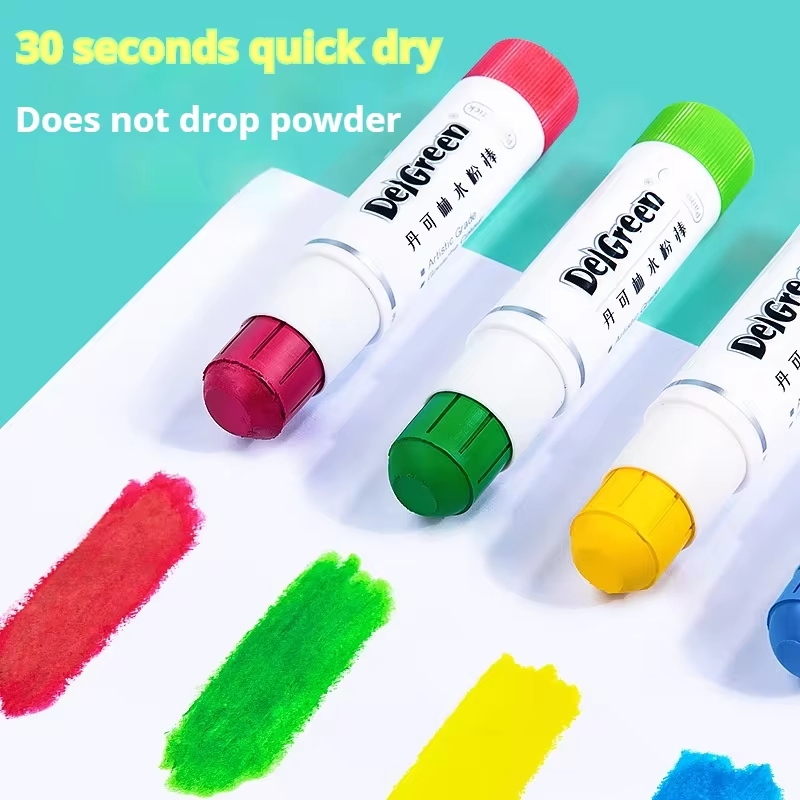 6/24 Colors Soft Solid Gouache - Chalk Pastel Set ulasan dan harga