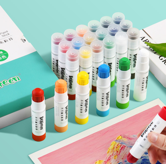 6/24 Colors Soft Solid Gouache - Chalk Pastel Set ulasan dan harga