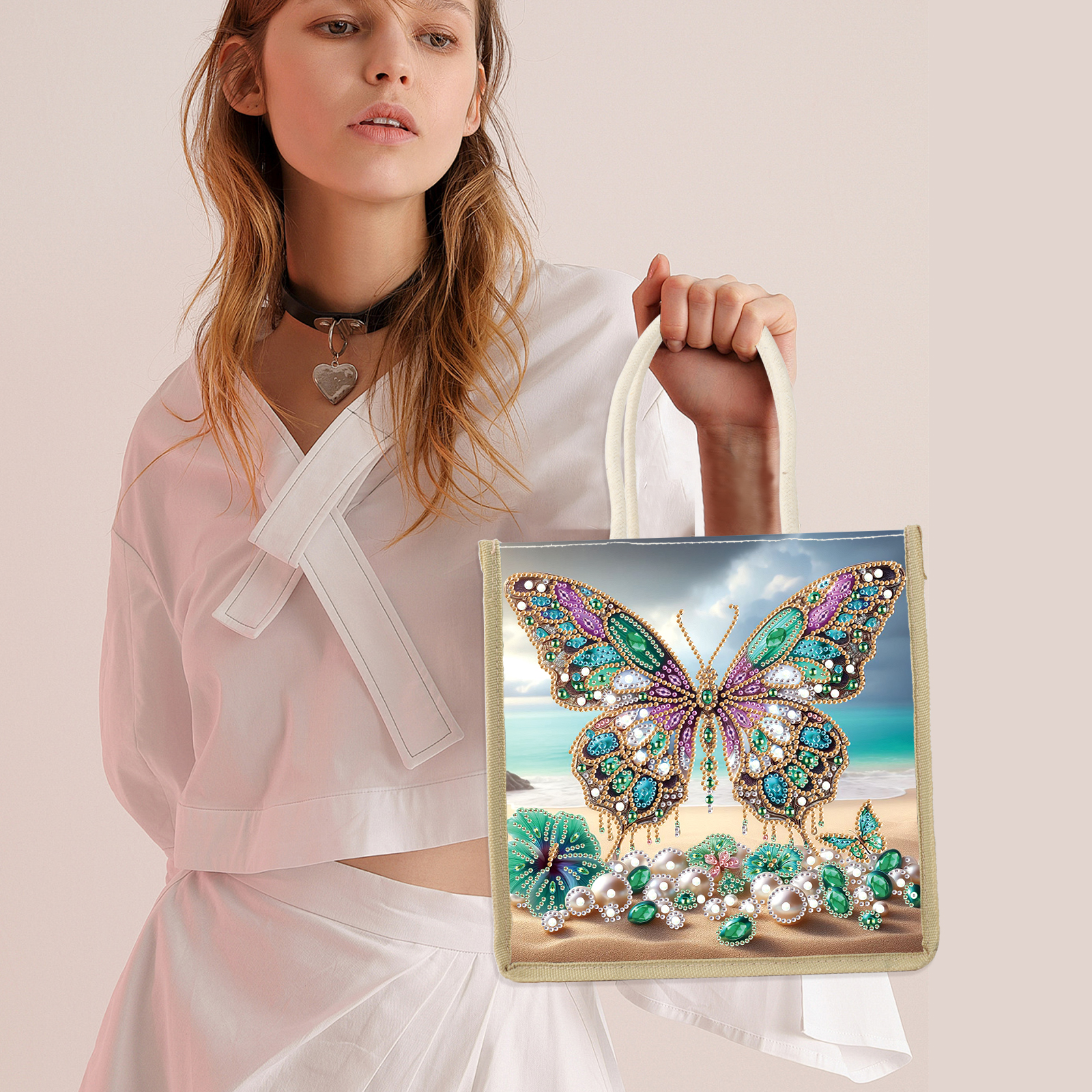 Diamond Art Painting Handbag K - Art Craft Shop ulasan dan harga