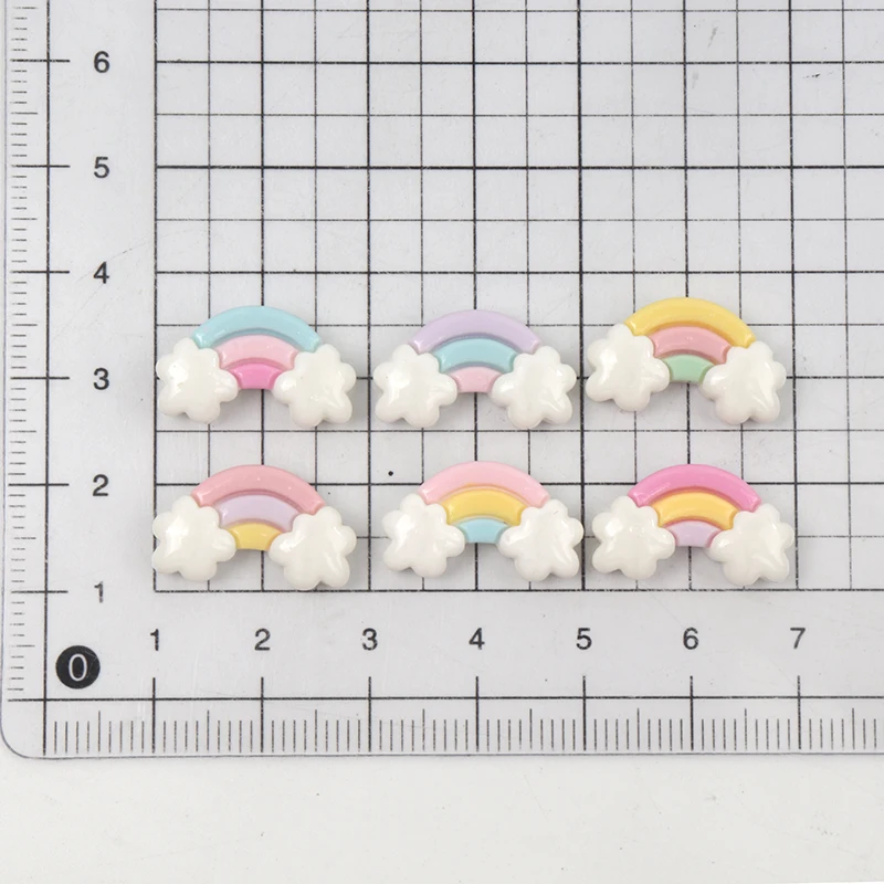 30Pcs/300pcs Mini Resin Rainbo - Art Craft 5 Year Old ulasan dan harga