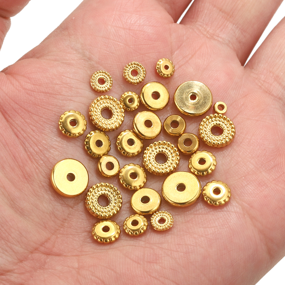 20pcs Stainless Steel Gold Spa - Art Craft Diy ulasan dan harga